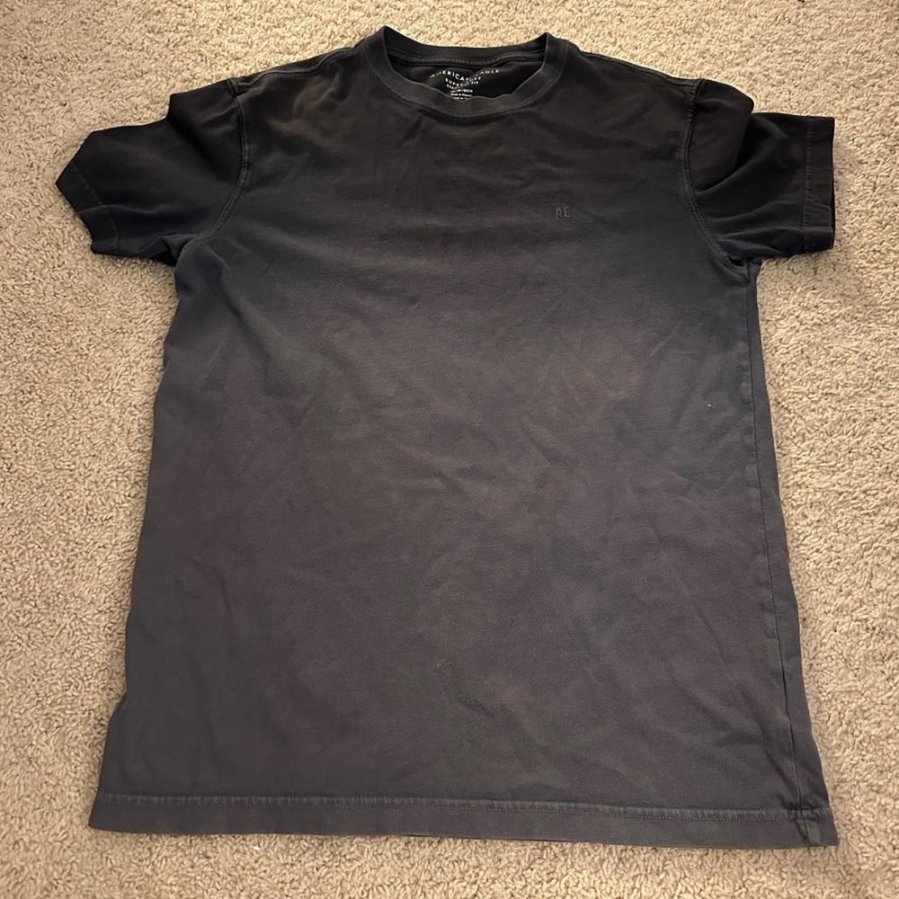 American Eagle Outfitters Charcoal Short Sleeve Tee